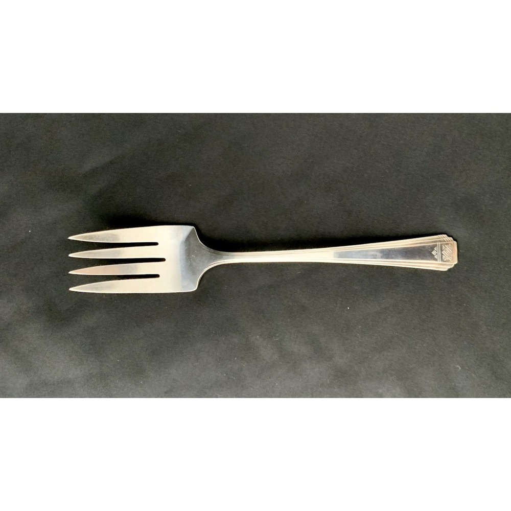 Oneida "Skyline Skycrest" Cold Meat Serving Fork Silverplate Simeon/GeorgeRogers